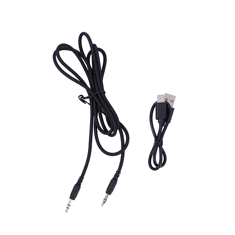 Audífono inalámbricos TEROS TE-8038N, USB-C, Negro Titanium