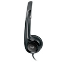 Auriculares Estereo (On-Ear) con microfono Logitech H390, Interfaz USB-A, Color negro