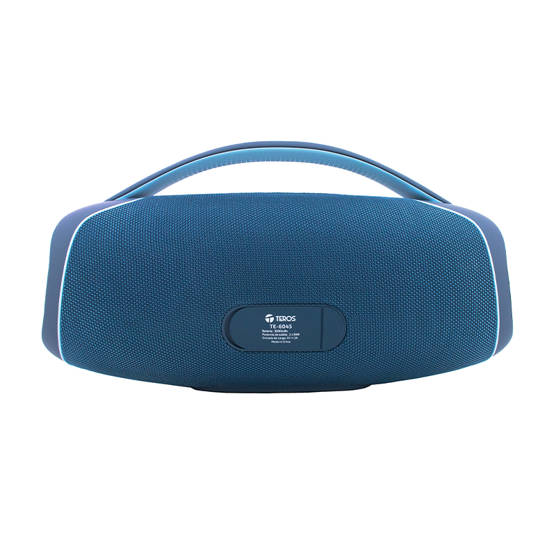 Parlante TEROS TE-6045B, color Azul, 60 W
