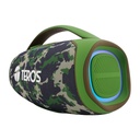 Parlante TEROS TE-6045G, color verde militar camuflado, 60 W