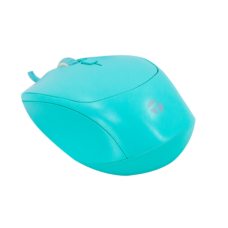 Mouse óptico TEROS TE-1227S, 800-1200-1600 DPI, USB, 4 botones, color verde