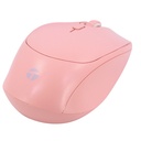 Mouse Óptico Teros TE-1226S, 800-1200-1600 DPI, USB, 4 Botones, Color Rosado