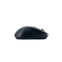 Mouse inalámbrico TEROS TE-1231S, 2.4GHz, BT 5.0, 4 botones, USB, negro