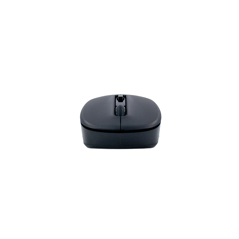 Mouse inalámbrico TEROS TE-1231S, 2.4GHz, BT 5.0, 4 botones, USB, negro