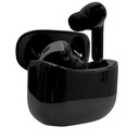 Audífonos TEROS TE-8074N, Bluetooth, TWS, negro