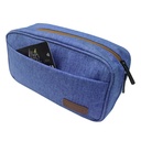 Cartuchera / Estuche / Organizador / Portacables TEROS TE-ACS9016, azul