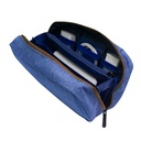 Cartuchera / Estuche / Organizador / Portacables TEROS TE-ACS9016, azul