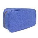 Cartuchera / Estuche / Organizador / Portacables TEROS TE-ACS9016, azul