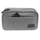 Cartuchera ﻿/ Estuche ﻿/ ﻿Organizador / Portacables TEROS TE-ACS9014, gris