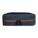 Cartuchera / Estuche / Organizador / Portacables TEROS TE-ACS9017DB, azul marino