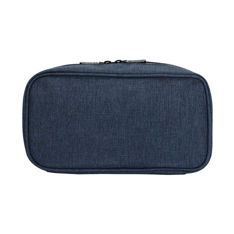 Cartuchera / Estuche / Organizador / Portacables TEROS TE-ACS9017DB, azul marino