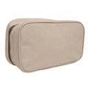 Cartuchera / Estuche / Organizador / Portacables TEROS TE-ACS9015, beige