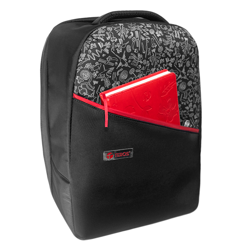 Backpack Teros Work Peruvian TE-ACS9024BR, para Notebooks de hasta 15.6"