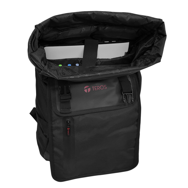 Backpack Teros Gamer Vision TE-ACS9018BK, para Notebooks de hasta 15.6"