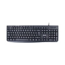 Kit teclado y mouse TEROS TE-5012S, USB, 1000 DPI, 3 botones, 105 + 8 teclas, negro