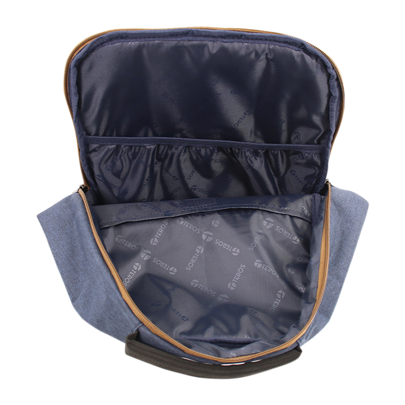 BACKPACK TEROS CITY BLUE TE-ACS9022BL,para notebooks de hasta 15.6"