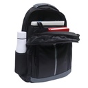 BACKPACK TEROS WORK BLACK/GREY TE-IDS18570, para notebooks de hasta 15.6"