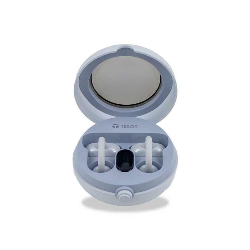 Audífonos Inalámbricos TEROS TE-80712W, Bluetooth, Carga Tipo C, blanco Titanium