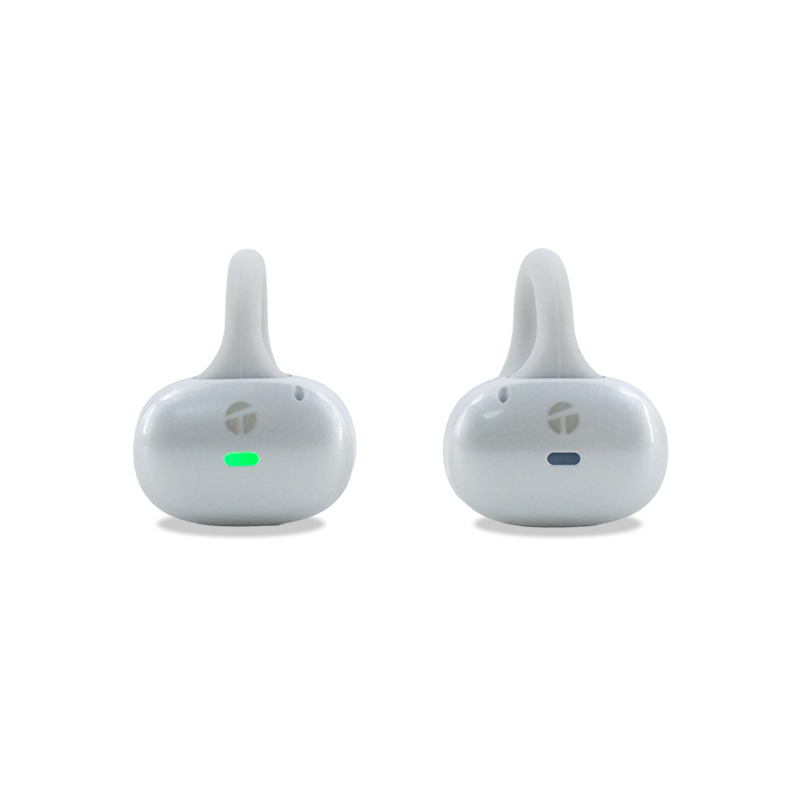 Audífonos Inalámbricos TEROS TE-80712W, Bluetooth, Carga Tipo C, blanco Titanium
