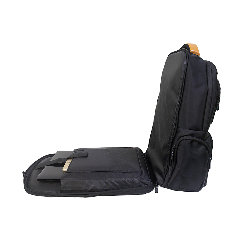 Backpack TEROS ELITE Black TE-9030BK, para notebooks de hasta 15.6"