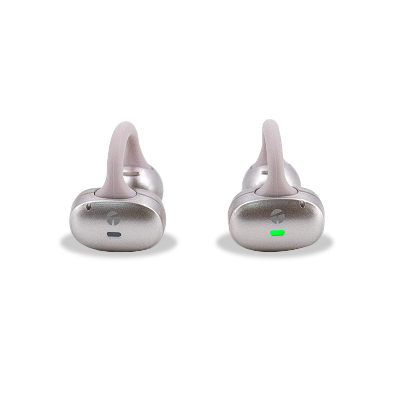 Audífonos Inalámbricos TEROS TE-80712RS, Bluetooth, Carga Tipo C, Rose Titanium