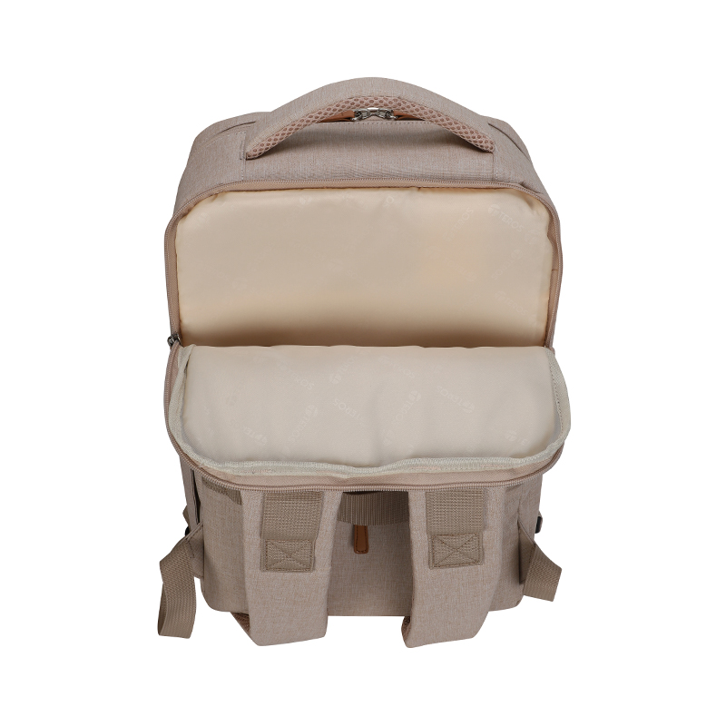 Backpack Teros City III TE-9046BG, para Notebooks de hasta 15.6", Color Beige