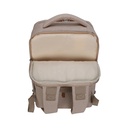 Backpack Teros City III TE-9046BG, para Notebooks de hasta 15.6", Color Beige
