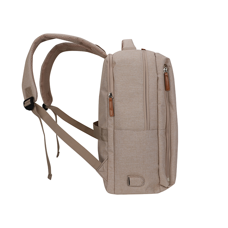 Backpack Teros City III TE-9046BG, para Notebooks de hasta 15.6", Color Beige