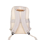 Backpack TEROS CITY II Beige TE-9026BG, para notebooks de hasta 15.6"