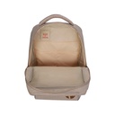 Backpack Teros City III TE-9046BG, para Notebooks de hasta 15.6", Color Beige