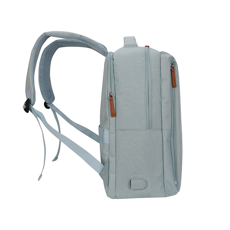 Backpack Teros City III TE-9047SK, para Notebooks de hasta 15.6" - Color Azul Claro
