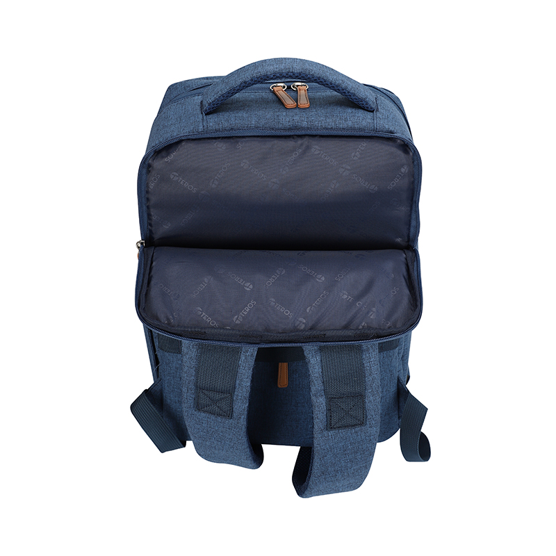 Backpack Teros City III Navy TE9048NV, para Notebooks de hasta 15.6", Color Azul