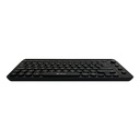 Teclado inalámbrico TEROS TE-4064N, 2.4 GHz, bluetooth 3.0 / 5.2, 80 teclas, negro