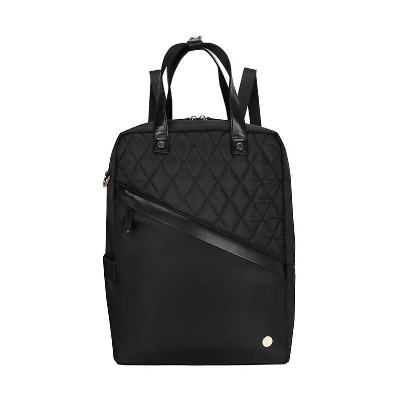 Backpack Teros Roseann II TE-9050BK, para Notebooks de hasta 14.1" - Color Black