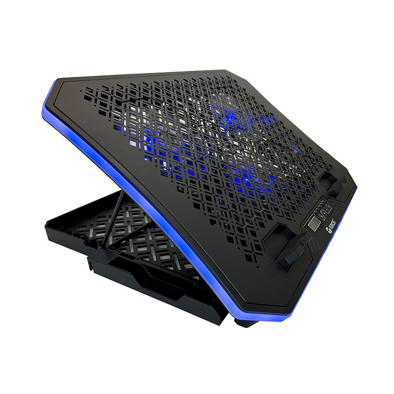 Cooler TEROS TE-7130N, compatible con notebooks de hasta 15.6", 3 fan de 11 cm