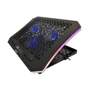 Cooler TEROS TE-7130N, compatible con notebooks de hasta 15.6", 3 fan de 11 cm
