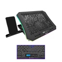 Cooler TEROS TE-7130N, compatible con notebooks de hasta 15.6", 3 fan de 11 cm