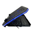 Cooler TEROS TE-7130N, compatible con notebooks de hasta 15.6", 3 fan de 11 cm