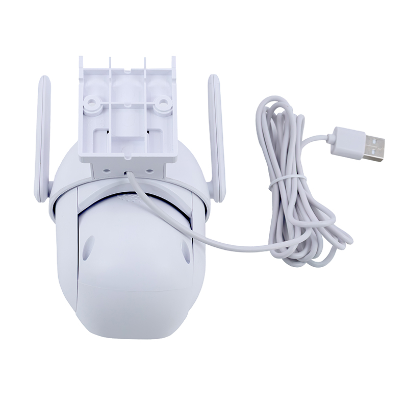 Cámara inteligente TEROS TE-90605W, resolución 3 MP, Wi-Fi, color blanco