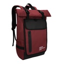 Backpack AMD By TEROS TE-9042R para notebooks de hasta 15.6", color vino rubby y negro