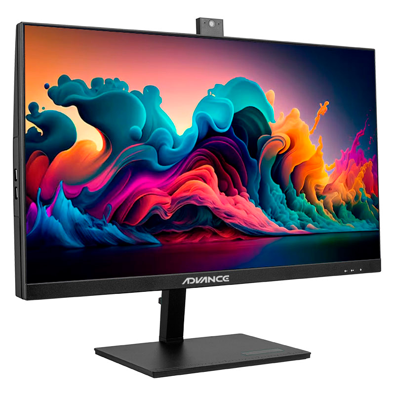 All-in-One Advance AIO AO8370, 23.8" IPS, Intel I3-13100 3.40GHZ, 8GB DDR5, SSD 500GB