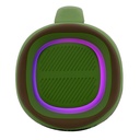 Parlante TEROS TE-6045G, color verde militar camuflado, 60 W
