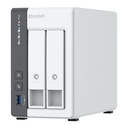 Servidor NAS QNAP TS-216G, ARM Cortex A55 4C/2GHz, 4GB RAM (On-Board), Bahias: 2x3.5" SATA