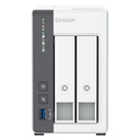 Servidor NAS QNAP TS-216G, ARM Cortex A55 4C/2GHz, 4GB RAM (On-Board), Bahias: 2x3.5" SATA