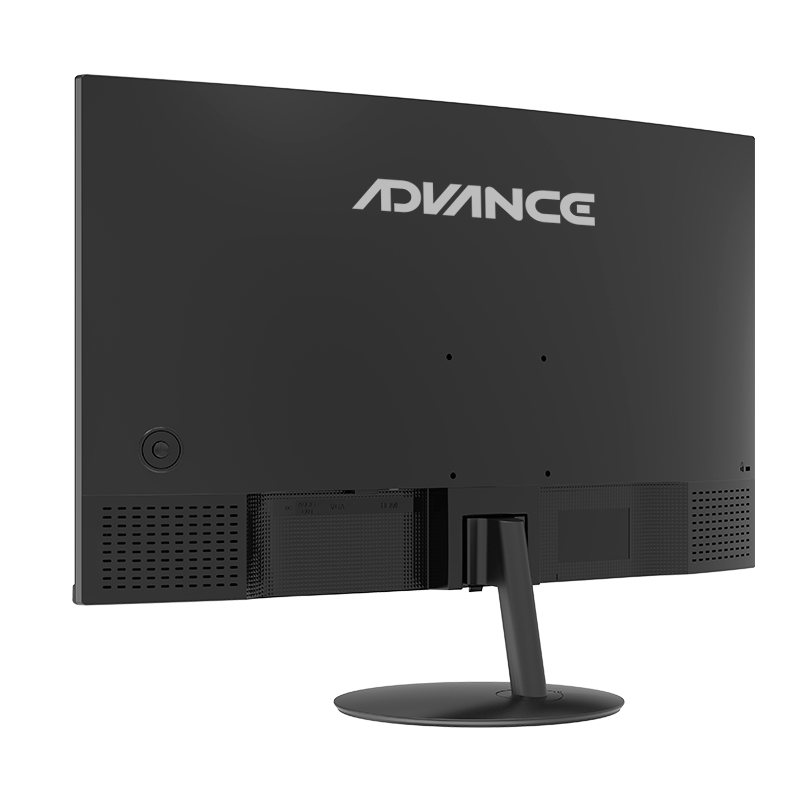 Monitor Curvo Advance ADV-2452S, 23.6" FHD VA, 100Hz, 1ms, HDMI, DP, Parlante, Negro