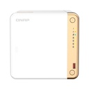 Servidor NAS QNAP TS-462-4G, Celeron N4505 2C / 2.9GHz, 4GB RAM, Bahias: 4 x 3.5" SATA