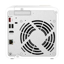 Servidor NAS QNAP TS-462-4G, Celeron N4505 2C / 2.9GHz, 4GB RAM, Bahias: 4 x 3.5" SATA