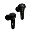 Audífonos TEROS TE-8072N, bluetooth, TWS, negro