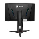 Monitor Curvo Gaming TEROS TE-2766G, 27" FHD VA, 180 Hz, 1ms, HDMI, DP, AUDIO OUT