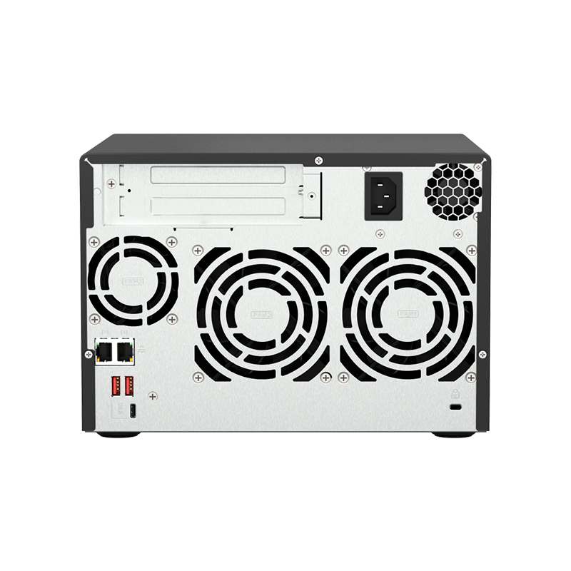 Servidor NAS QNAP TS-673A-8G, Ryzen V1500B 4C/2.2GHz, 8GB RAM SODIMM, Bahias: 6x3.5" SATA